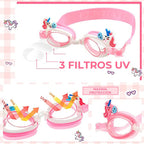 Gafas De Natación De Visión Clara Para Niños Y Niñas
