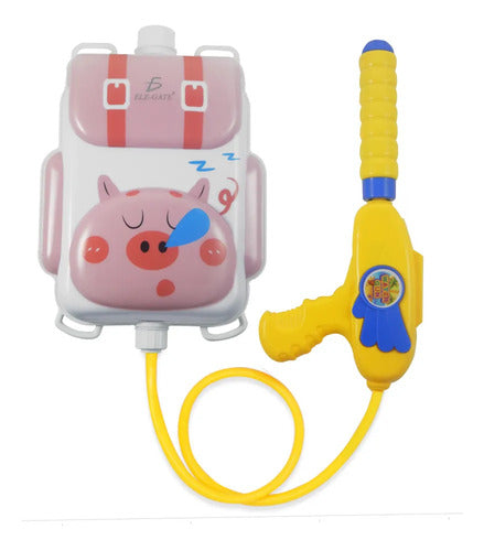 Pistola De Agua Con Tanque Mochila Para Niños