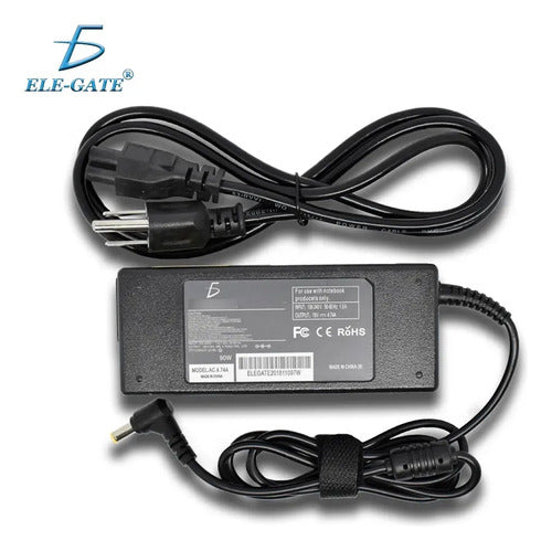 Cargador laptop compatible con Acer 19V 4.74A 5.5 1.7mm