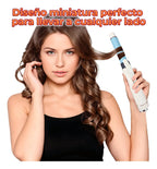 Rizador Automático Inalámbrico Ele-gate De Cerámica Para Cabello Blanco