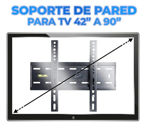 Soporte De Pared Para Pantallas De 42 A 90