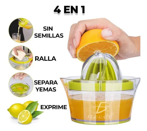 Exprimidor Manual De Jugo Ele-gate Para Cítricos Y Frutas