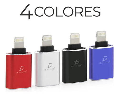 Adaptador De Otg Para iPhone iPad Lightning Usb 3.0