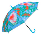 Paraguas Con Protección Uv Impermeable Con Diseño Tropical