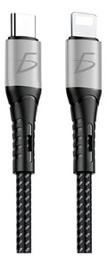 Cable 1m Usb-c Para iPhone Lightning 20w - Gris