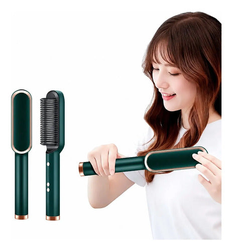 Cepillo Alisador Eléctrico Para Cabello Ele-gate