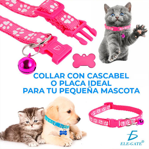 Collar Reflejante De Seguridad Anti Ahorcamiento Para Gatos