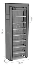 Mueble Zapatera Armario Organizador Repisa Armable Multiusos