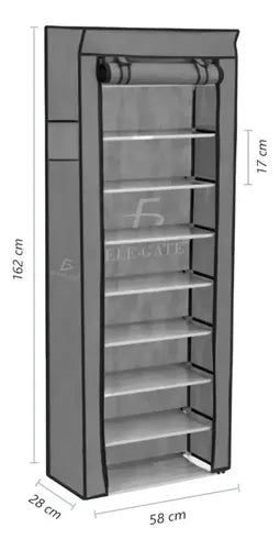 Mueble Zapatera Armario Organizador Repisa Armable Multiusos