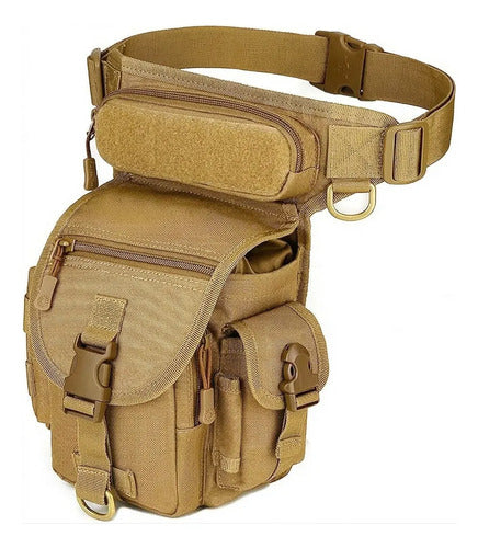 Bolsa Piernera Táctica Militar 700d Mochila De Pierna Para