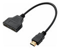 Cable Y Splitter Divisor Hdmi 1 Entrada A 2 Salidas Full Hd