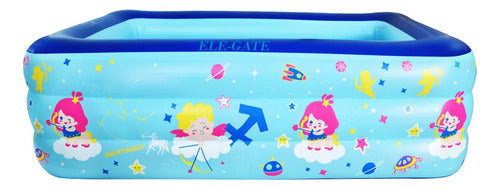 Alberca piscina inflable familiar 210 135 55