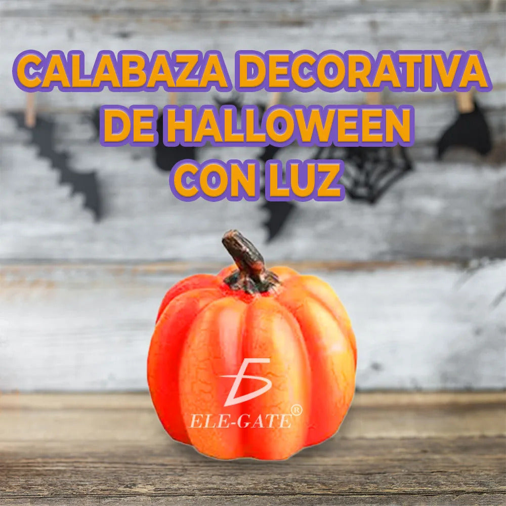 Decoración de mesa de Halloween con luz LED