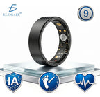 Anillo inteligente negro talla 9
