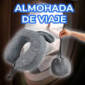 Almohada De Viaje Ergonómica Para Cuello Espuma De Memoria