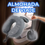 Almohada De Viaje Ergonómica Para Cuello Espuma De Memoria