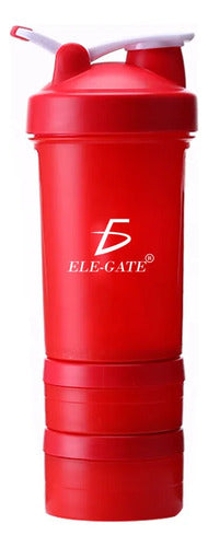 Vaso Mezclador De Proteínas Deportivo 4 Colores 500ml