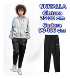 Pantalones Deportivos De Algodón Para Mujer Estilo Y Negro Xxxl