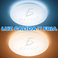 Lámpara LED empotrado 18W luz fría Ó cálida