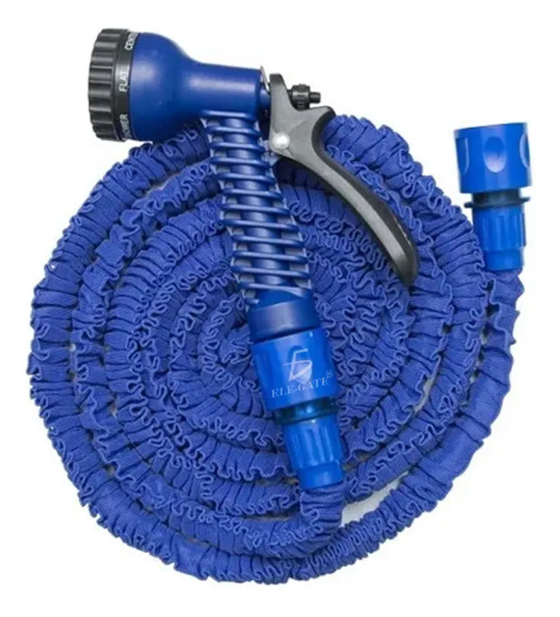 Manguera Flexible Expandible 7.5 Metros Con Pistola Ligera