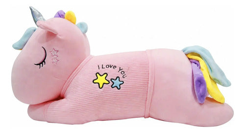 Unicornio Pony De Peluche Arcoiris Juguete Suave De 26cm