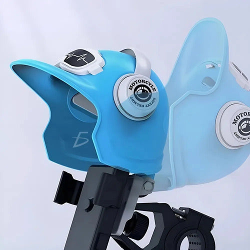 Soporte Para Teléfono Con Sombrilla Tipo Casco