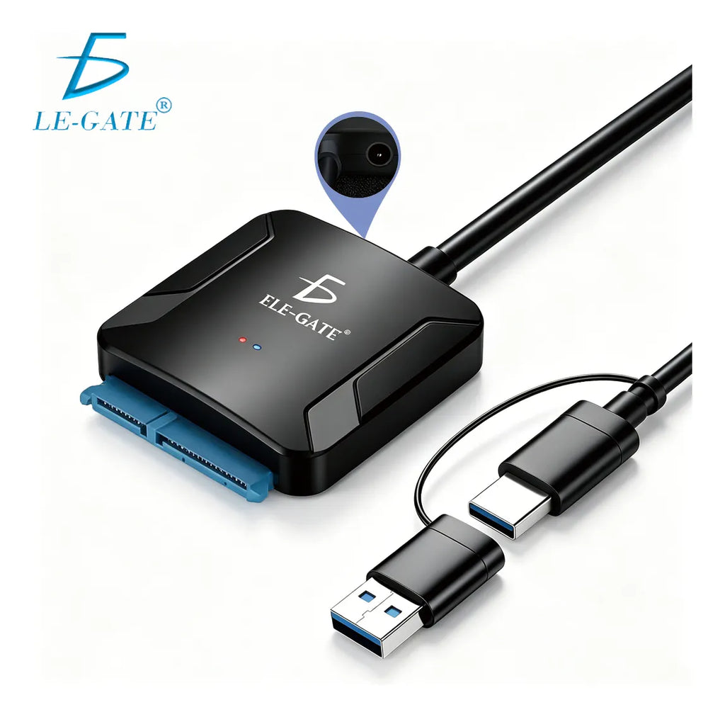 Adaptador Sata A Type C Usb 3.0 Compatible Con Hdd Ssd 2.5
