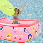 Piscina Inflable Para El Hogar Rosa150 110 50 Cm