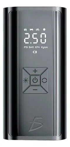 Bomba De Aire Con Batería Eléctrica Luz Y Pantalla Lcd Para