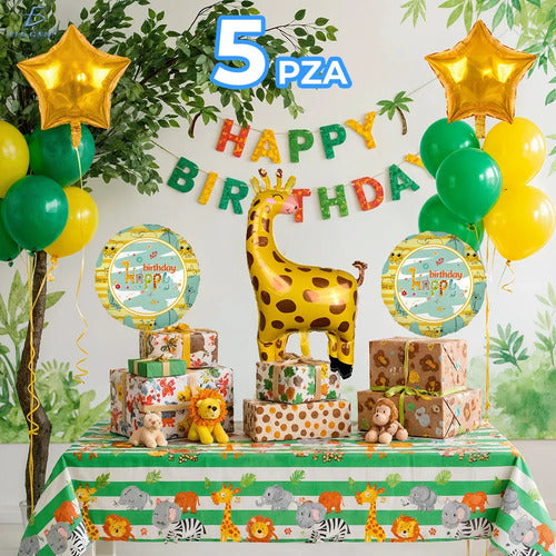 Kit De Decoración De Globos Para Fiesta Infantil Selva
