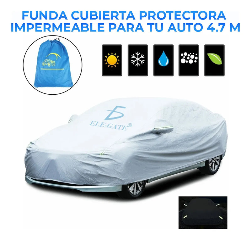 Cubierta funda protector impermeable con reflectantes 4.7m