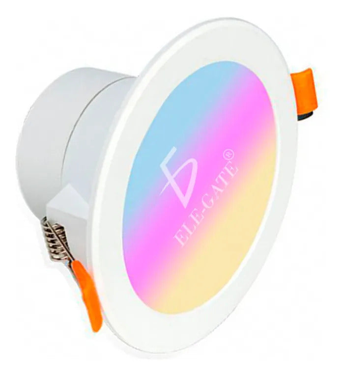 Lámpara De Techo Moderna Led Rgb Colgante Inteligente Wifi
