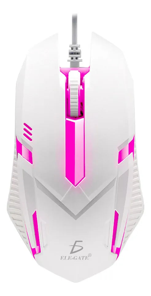 Mouse Gaming Led Alámbrico Usb Respiración Luz Ratón