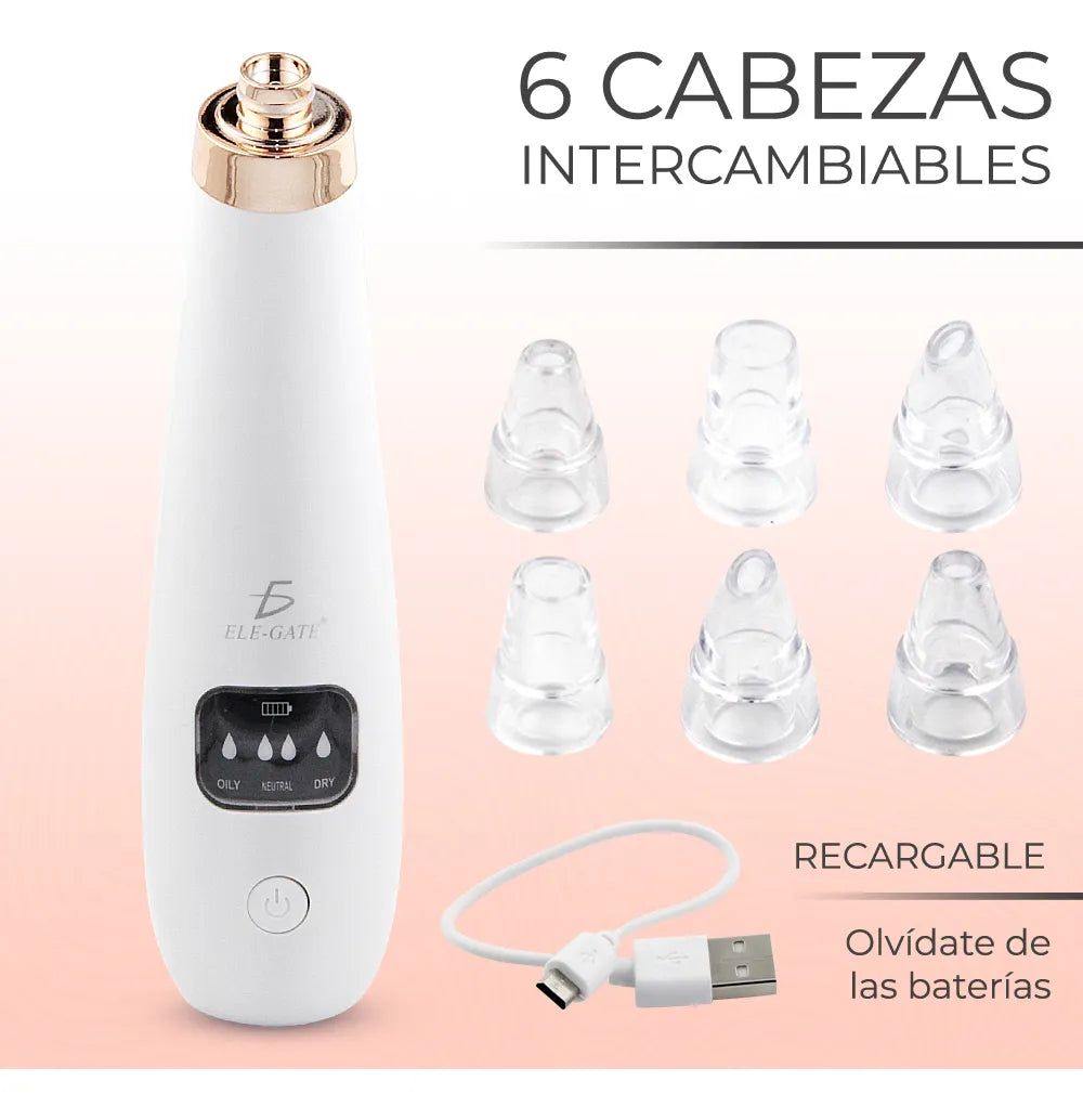 Limpiador De Poros Eléctrico Por Succión