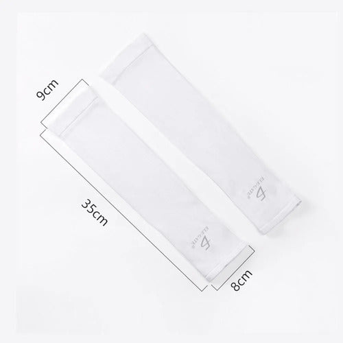 Mangas Uv Protección Para Brazo Seda Hielo Resistente Unitalla