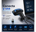 Lector De Código De Barras Inalámbrico Bluetooth Usb 2.4g