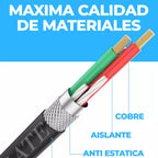 Cable Rca Audio Y Video Macho A Macho 5 Metros