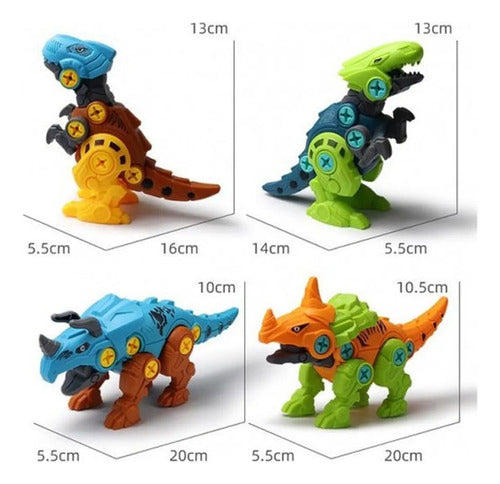Juguete De Dinosaurio Diy Para Niños Con Taladro