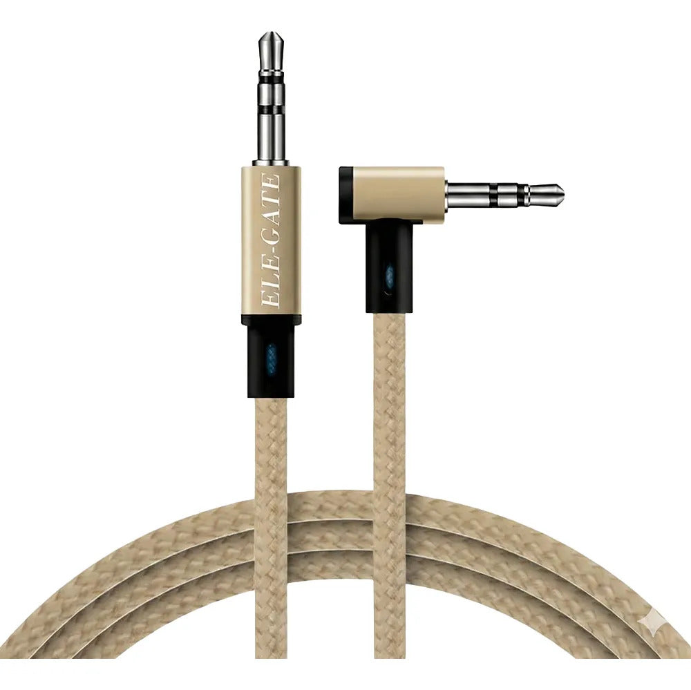 Cable de audio jack de 3 5mm con ángulo recto alta