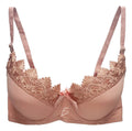 Brasier Con Encaje De Copa Completa Coral M
