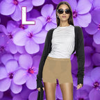 Short Faja Para Mujer De Talle Alto Que Levanta Glúteos Negro M