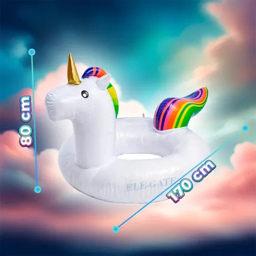 Flotador Inflable Para Piscina De Unicornio