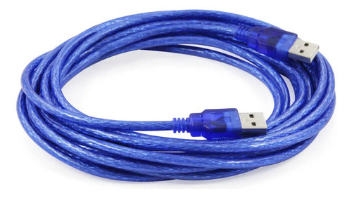 Cable Usb 2.0 Macho A Macho Para Discoduro 5m