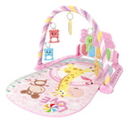 Tapete musical de piano rosa estimulante juego educativo