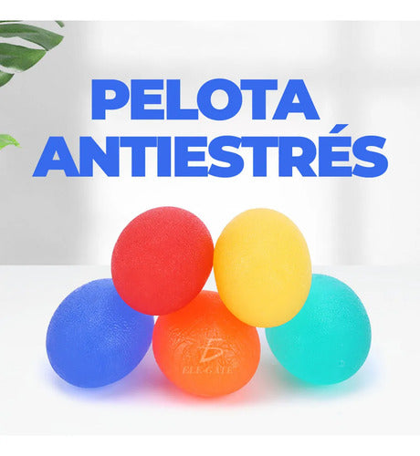 Kit Pelotas Antiestrés Bolas De Ejercicio