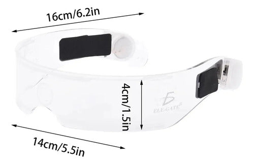 Lentes Con Luz Led 7 Colores Y 5 Modos Luminosos