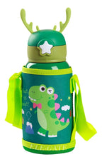 Termo De Acero Inoxidable Con Aislamiento De Popote Con 2