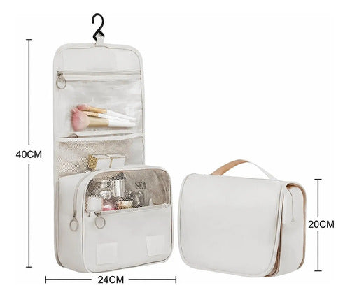 Bolsa De Aseo Para Viaje Con Gancho De Colgar