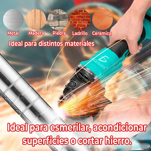 Amoladora Inalámbrica - Potente Y Versátil Herramienta Con
