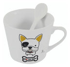 Taza De Cerámica Con Dibujos De Perro Diseños De Moda
